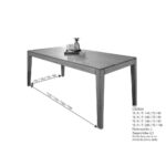 EETTAFEL, massief wild eiken bruin thumbnail 5