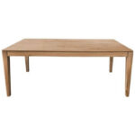 EETTAFEL, massief wild eiken bruin thumbnail 3