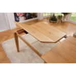 EETTAFEL, massief wild eiken bruin thumbnail 7