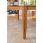 EETTAFEL, massief wild eiken bruin thumbnail 6