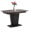 EETTAFEL, grijs, zwart