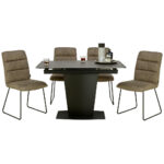 EETTAFEL, grijs, zwart thumbnail 7