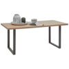 EETTAFEL, ambachtelijk eikenhout
