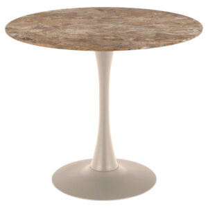 EETTAFEL, bruin, grijs