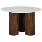 EETTAFEL, volledig massief mangohout, bruin, natuurlijke kleur thumbnail 7