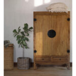 CHINESE KAST, massief mahonie natuurlijke kleur thumbnail 5