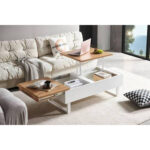 CLUBTAFEL, wit, eikenkleur thumbnail 2