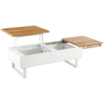 CLUBTAFEL, wit, eikenkleur thumbnail 6