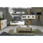 CLUBTAFEL, wit, eikenkleur thumbnail 2