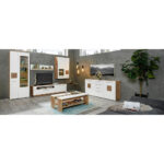 CLUBTAFEL, wit, eikenkleur thumbnail 4
