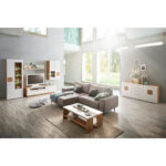 CLUBTAFEL, wit, eikenkleur thumbnail 5