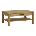 CLUBTAFEL, 100/45,6/75 cm eikenkleur thumbnail 2