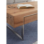 CLUBTAFEL, 110/40/60 cm eikenkleur, roestvrij staalkleur thumbnail 2