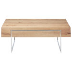 CLUBTAFEL, 110/40/60 cm eikenkleur, roestvrij staalkleur thumbnail 4
