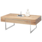 CLUBTAFEL, 110/40/60 cm eikenkleur, roestvrij staalkleur thumbnail 5