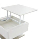 CLUBTAFEL, wit, roestvrij staalkleur thumbnail 5