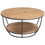 CLUBTAFEL, zwart, acaciakleur thumbnail 2