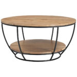 CLUBTAFEL, zwart, acaciakleur thumbnail 1