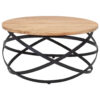 CLUBTAFEL, zwart, acaciakleur