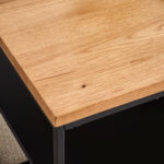 CLUBTAFEL, zwart, eikenkleur thumbnail 4