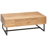 CLUBTAFEL, zwart, eikenkleur thumbnail 1