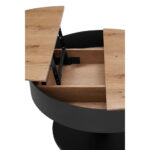 CLUBTAFEL, zwart, eikenkleur thumbnail 5