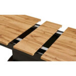 CLUBTAFEL, zwart, eikenkleur thumbnail 7