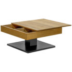 CLUBTAFEL, zwart, eikenkleur thumbnail 5