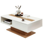 CLUB TAFEL, zwart, wit, ambachtelijk eiken thumbnail 3