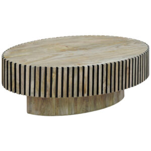 CLUBTAFEL, natuurlijke kleuren, zwart