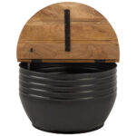 CLUBTAFEL, natuurlijke kleuren, zwart thumbnail 3