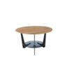 CLUB TAFEL, grijs, zwart, eikenkleur