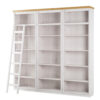 BOEKENKAST 223/222/37 cm grenen kleur, honingkleur