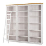 BOEKENKAST 223/222/37 cm grenen kleur, honingkleur thumbnail 1