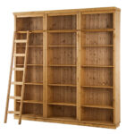 BOEKENKAST 223/222/34 cm grenen kleur thumbnail 1