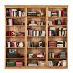 BOEKENKAST 223/222/34 cm grenen kleur thumbnail 6