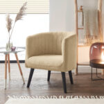 COCKTAIL-ARMSTOEL, gebakken gekleurd textiel thumbnail 3