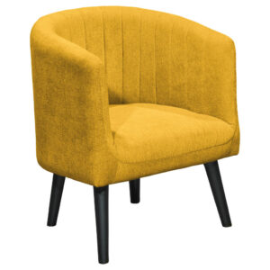 COCKTAIL-ARMSTOEL, geel textiel
