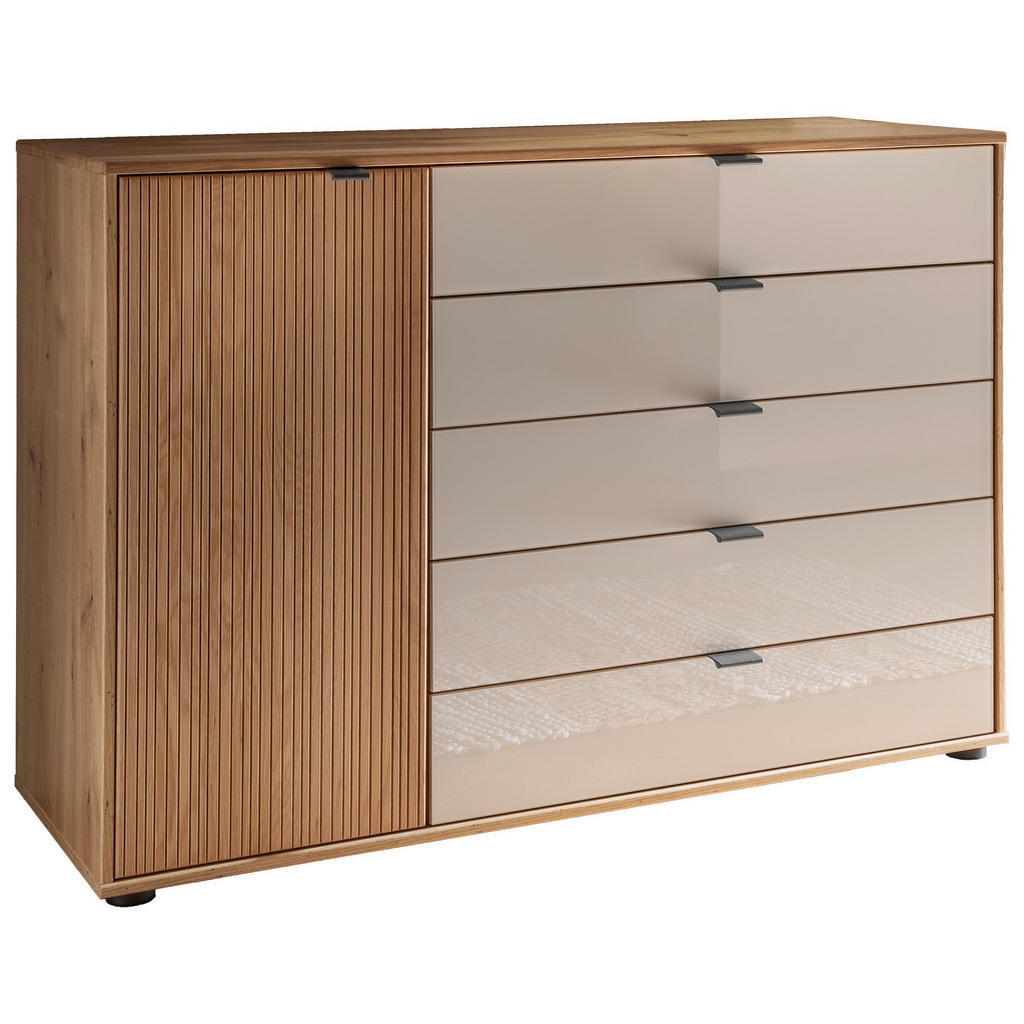 JURK, champagnekleur, bianco eiken