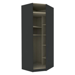 HOEKKAST BODY, antraciet