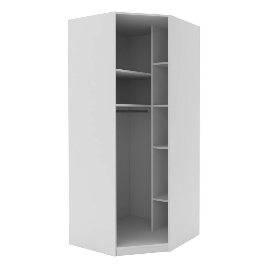 HOEKKAST BEHUIZING, wit