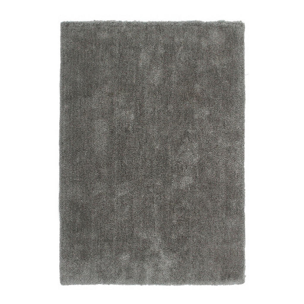 KOSMATINEC FLUWEEL PLATINUM 200/290 cm getuft platinakleur