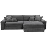 HOEKSET MET BEDDENGOED F, antraciet textiel thumbnail 2