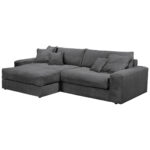 HOEKSET MET BEDDENGOED F, antraciet textiel thumbnail 5