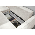 HOEKSET MET BEDDENGOED F, ivoorkleurig textiel thumbnail 6