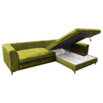 HOEKSET MET BEDDENGOED F, lichtgroen textiel thumbnail 5