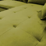 HOEKSET MET BEDDENGOED F, lichtgroen textiel thumbnail 7