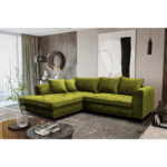 HOEKSET MET BEDDENGOED F, lichtgroen textiel thumbnail 2