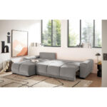 HOEKSET MET BEDDENGOED F, zilverkleurig textiel thumbnail 7
