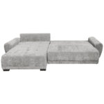HOEKSET MET BEDDENGOED F, zilverkleurig textiel thumbnail 6